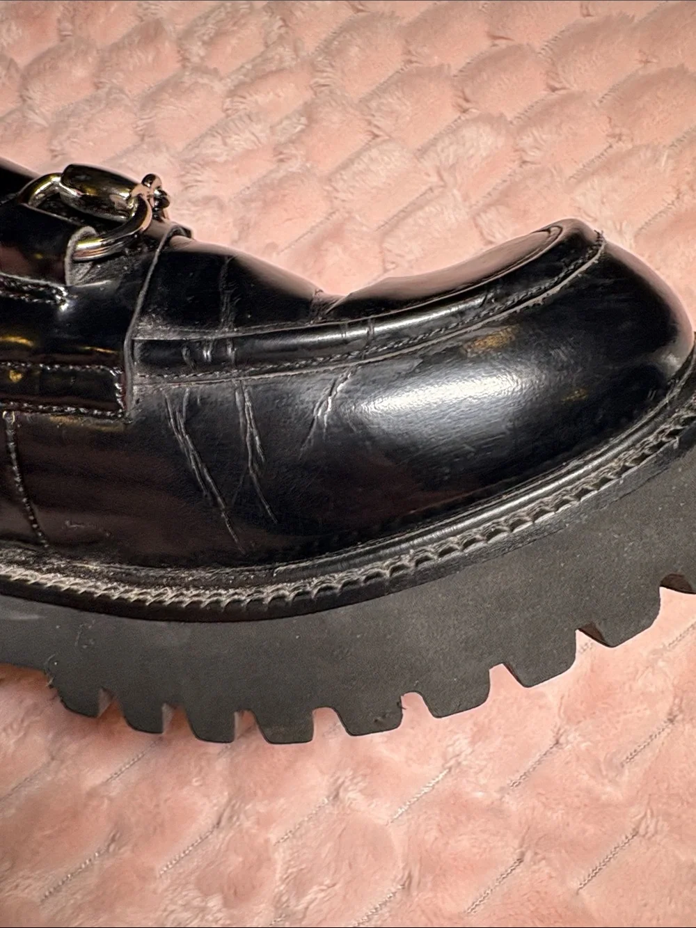 Tony Bianco Black Chunky Platform